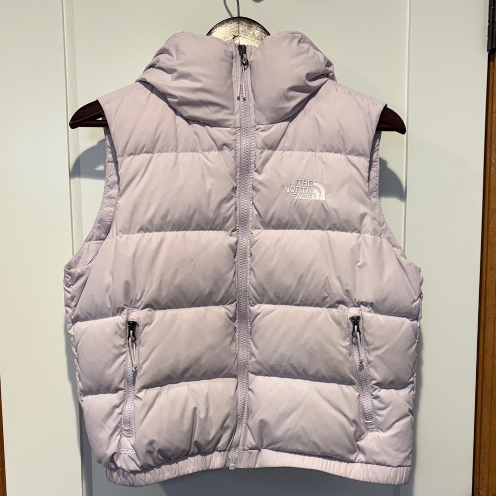 The North Face Lavender Quilted Puffer Vest